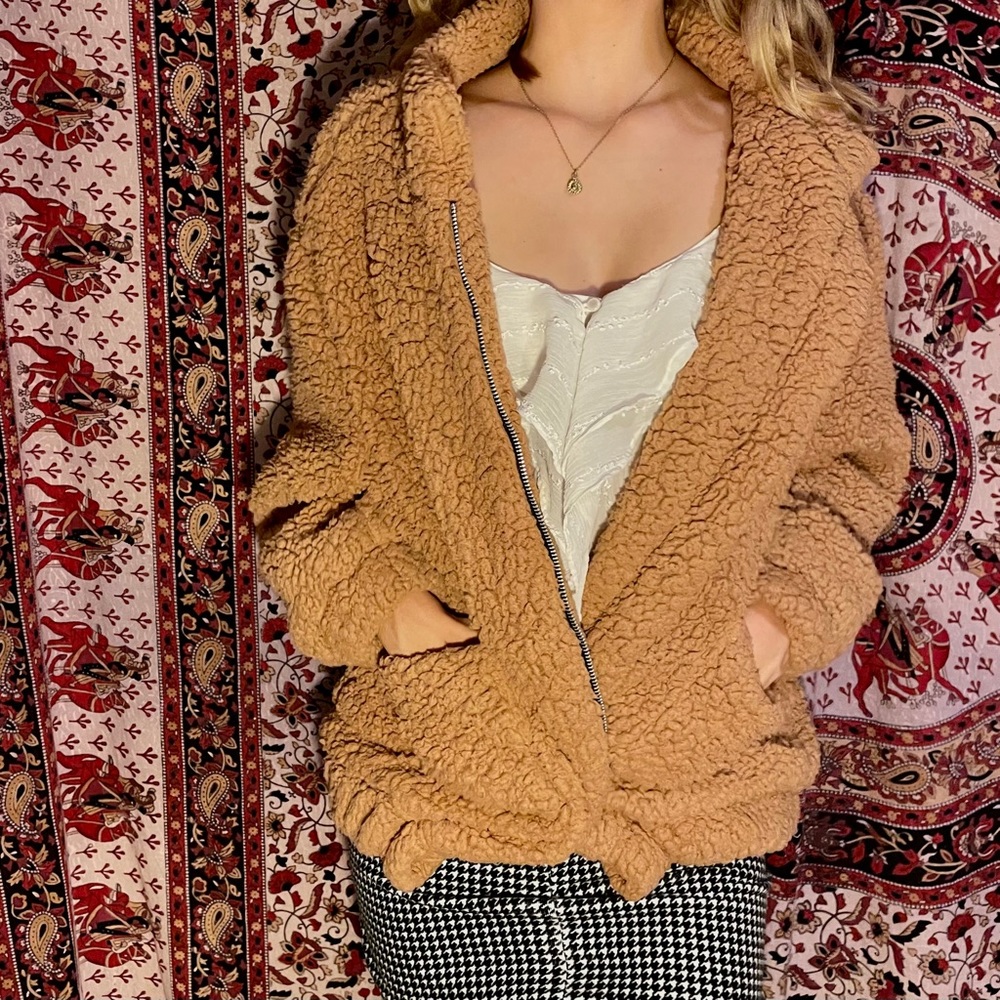 Cozy Teddy Bear Jacket